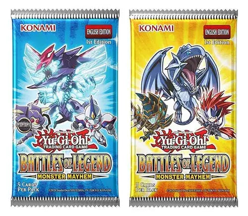 Yu-Gi-Oh Battles of Legend: Monster Mayhem Boosters (Single Booster Pack) My Store
