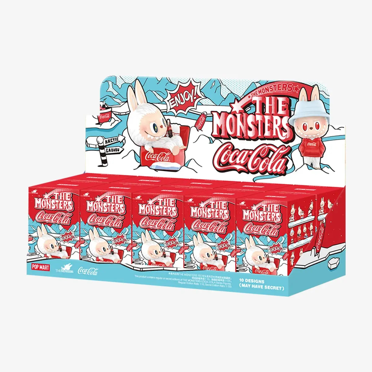 The Monsters: Coca-Cola Labubu Figure Sleek Geek Collectibles