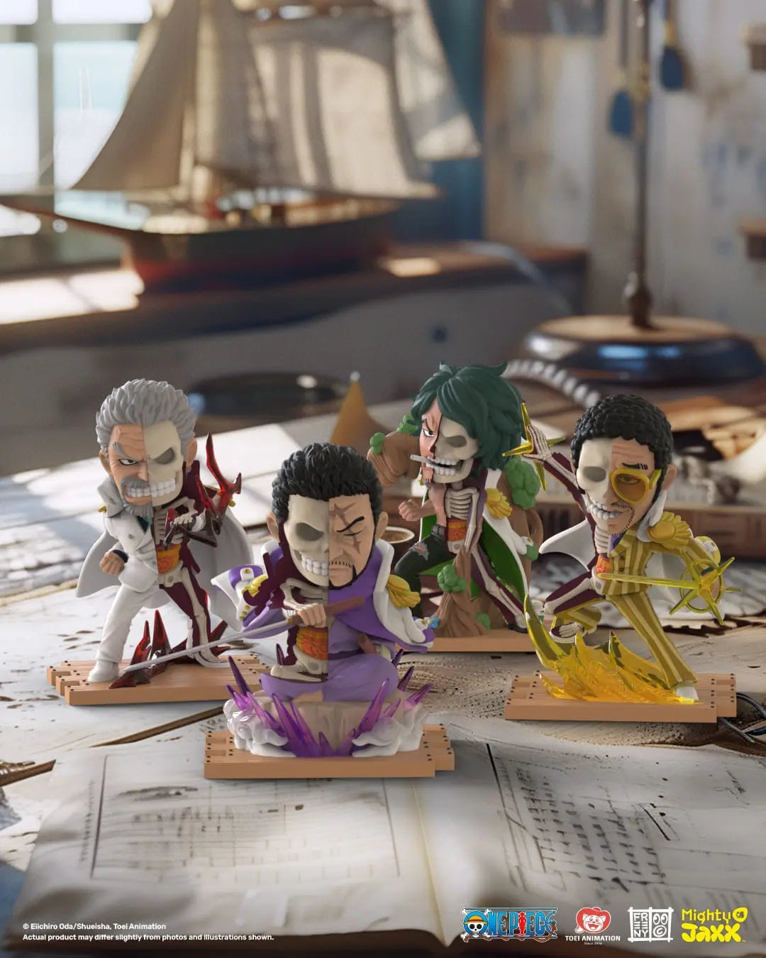 One Piece Freeny's Hidden Dissectables Marines Edition 4 inch Vinyl Figure Blind Box Sleek Geek Collectibles