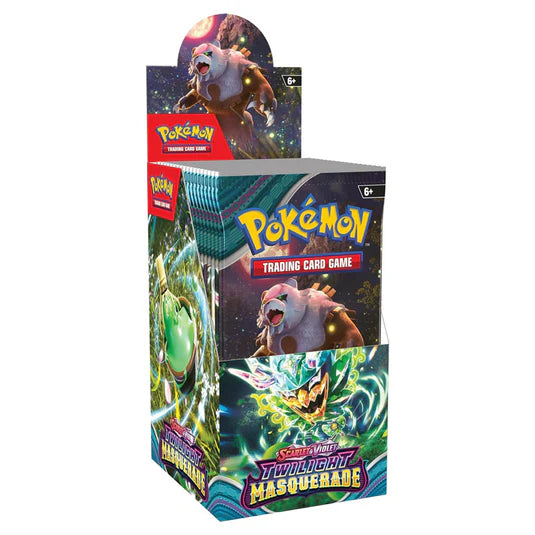 Pokémon Twilight Masquerade Half Booster Box My Store