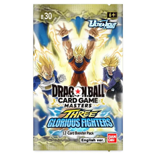Dragon Ball Z - Masters: Three Glorious Fighters (Single Booster Pack) My Store