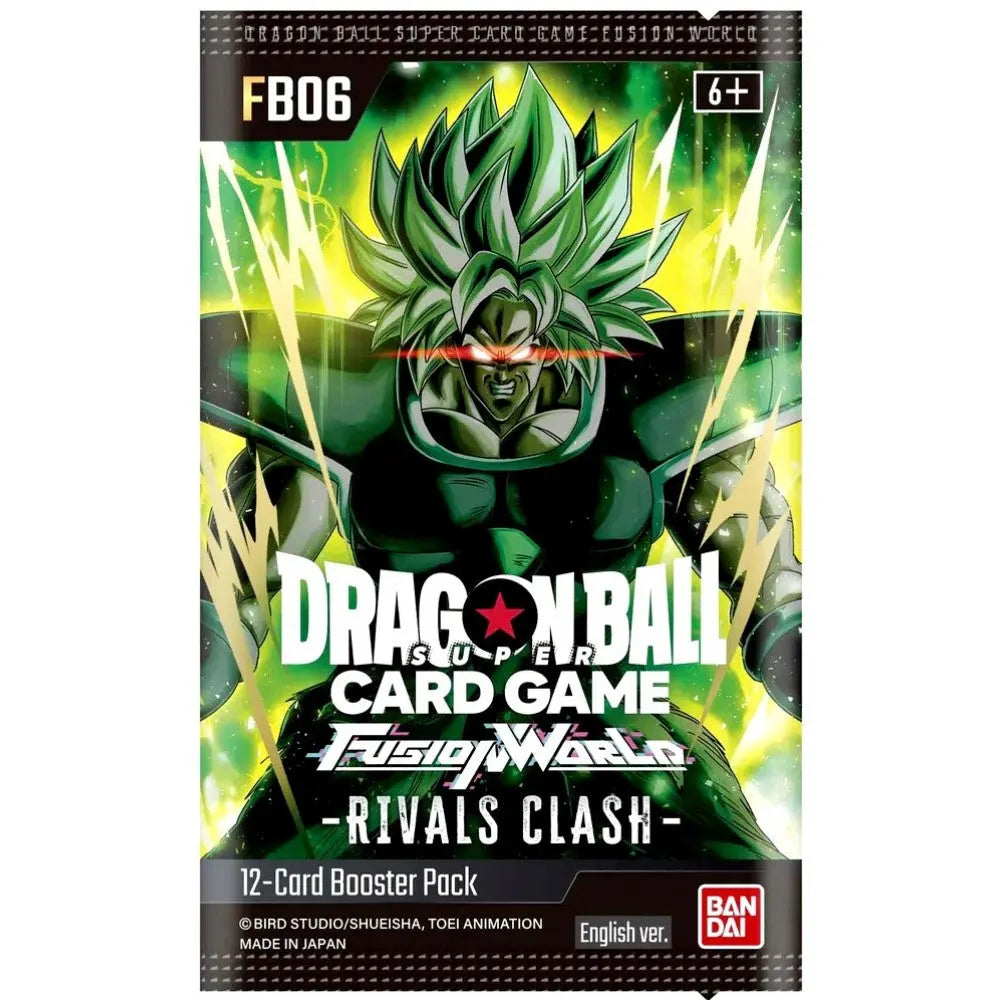 Dragon Ball Z - Fusion World: Rivals Clash (Single Booster Pack) My Store