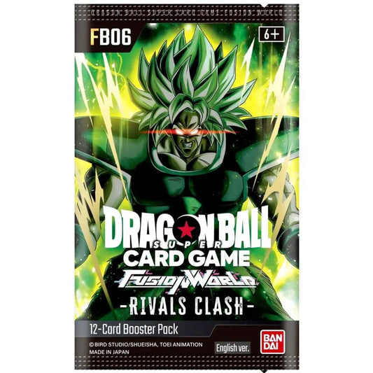 Dragon Ball Z - Fusion World: Rivals Clash (Single Booster Pack) My Store