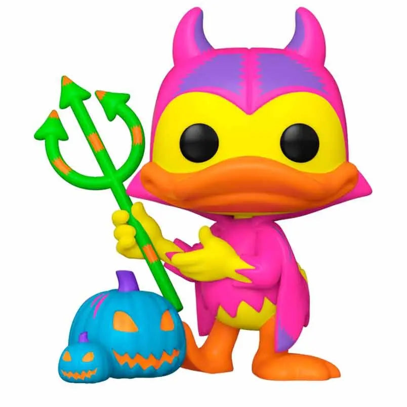 Funko Pop: Disney Mickey and Friends Devil Donald with Pumpkin #1446 (Chase Exclusive) Sleek Geek