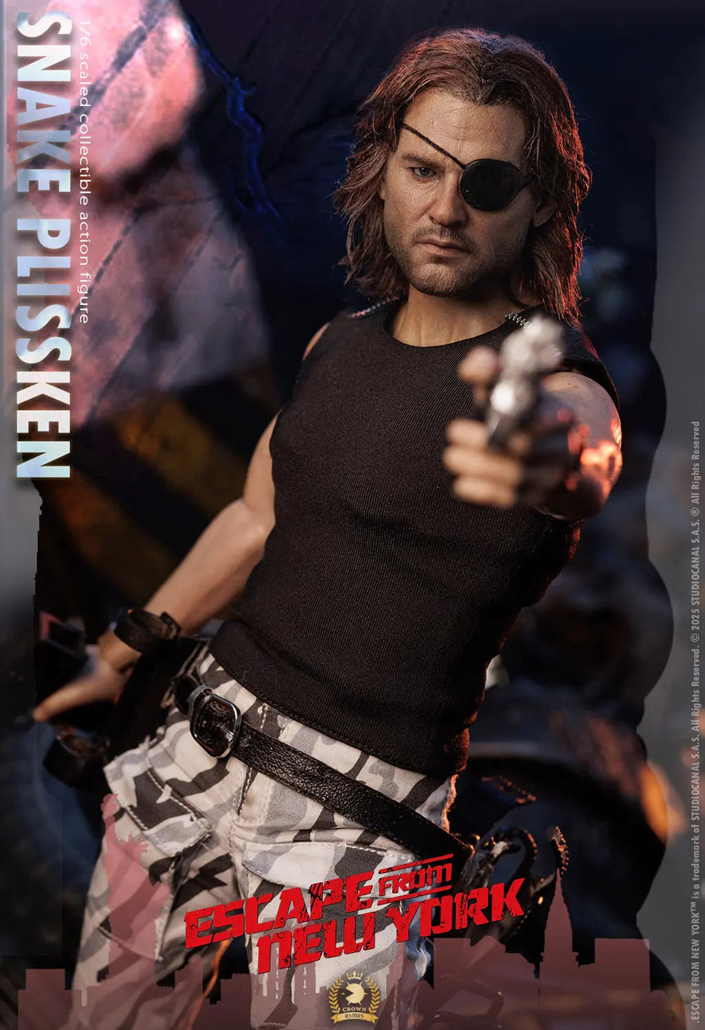 Asmus 1/6 Snake Plissken (Real Hair Edition) Sleek Geek Collectibles