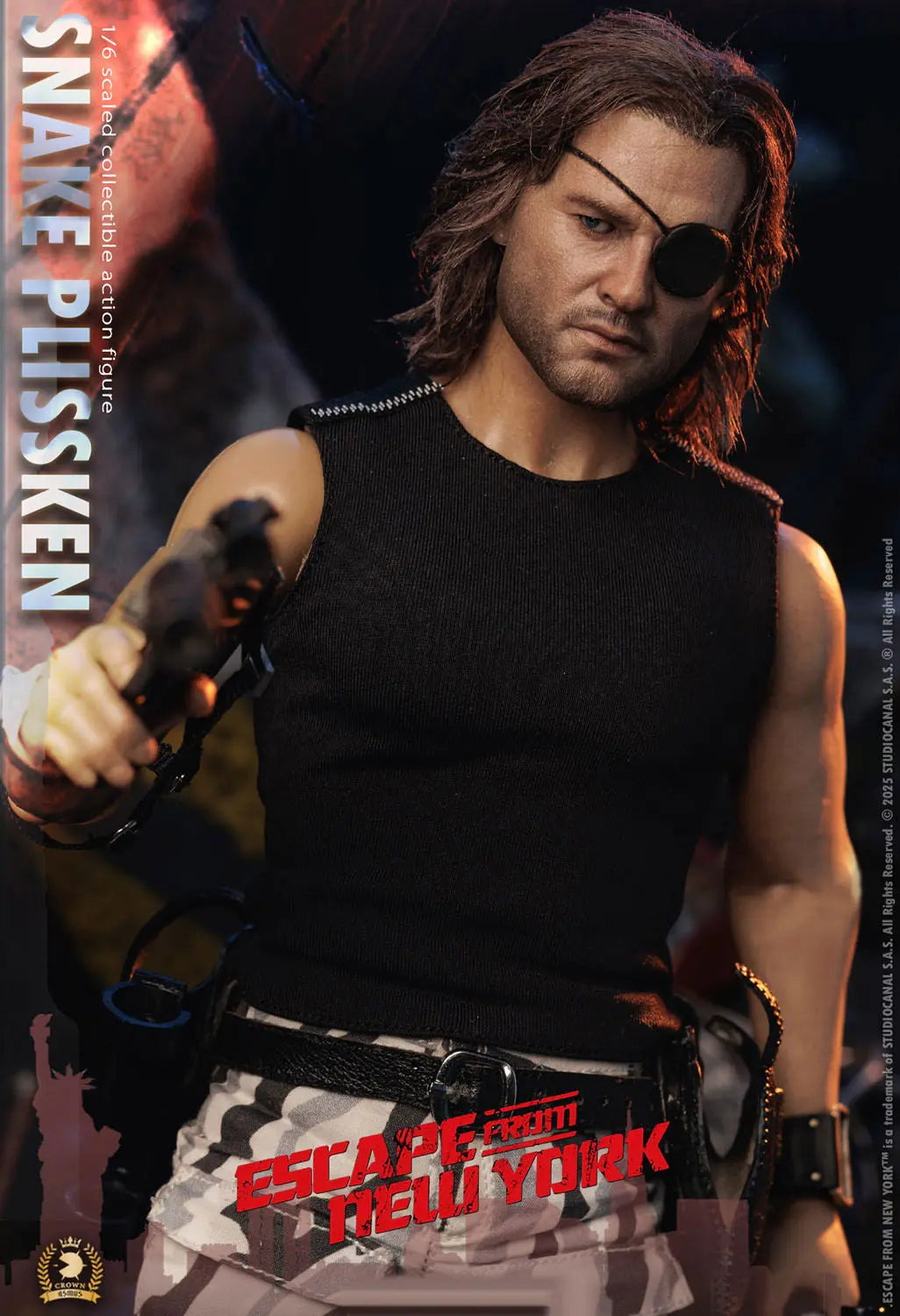 Asmus 1/6 Snake Plissken (Real Hair Edition) Sleek Geek Collectibles
