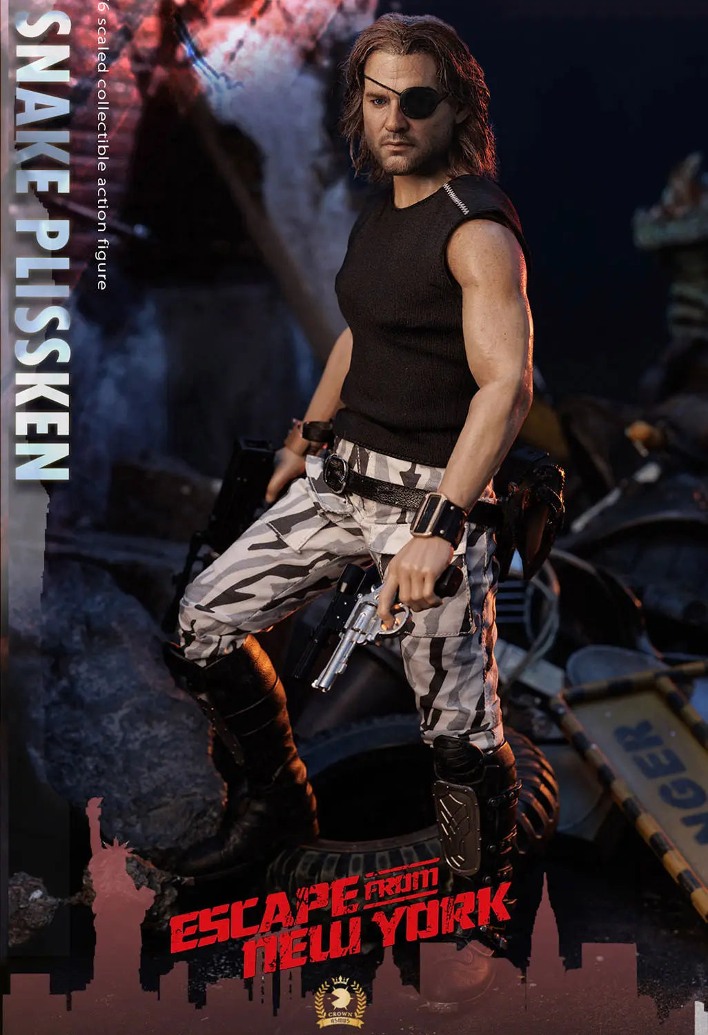 Asmus 1/6 Snake Plissken (Real Hair Edition) Sleek Geek Collectibles