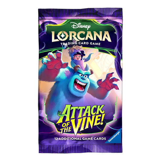 Disney Lorcana TCG Attack Of The Vines Booster Pack Sleek Geek Collectibles