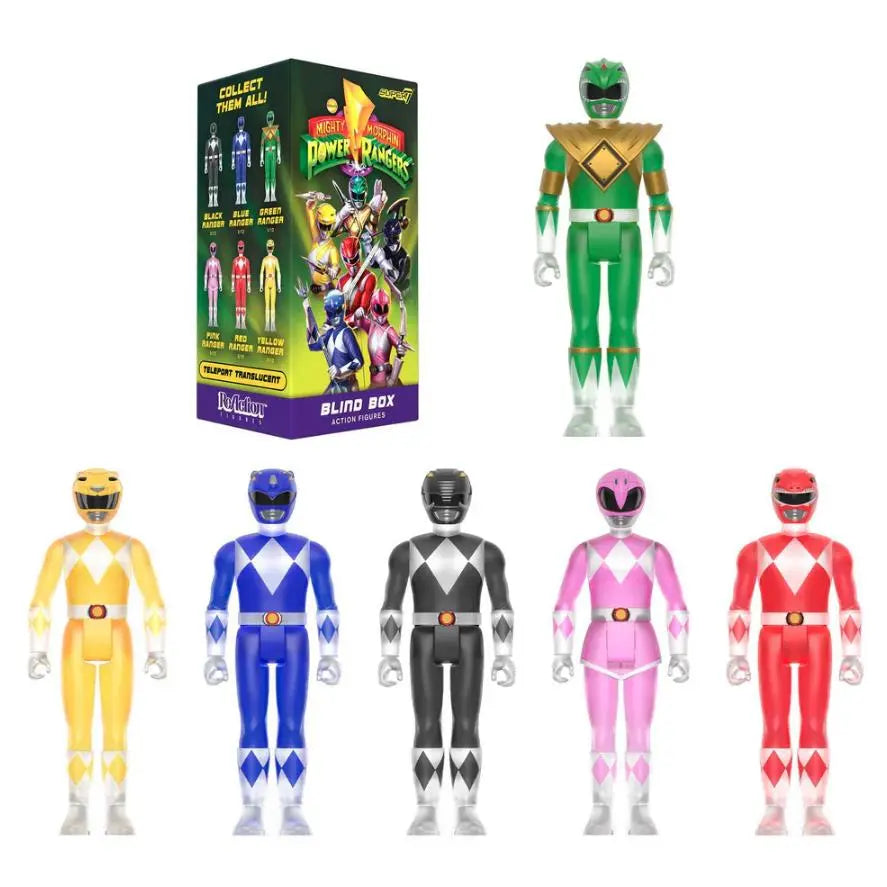 Mighty Morphin Power Rangers Wave 1 Blind Box Sleek Geek Collectibles