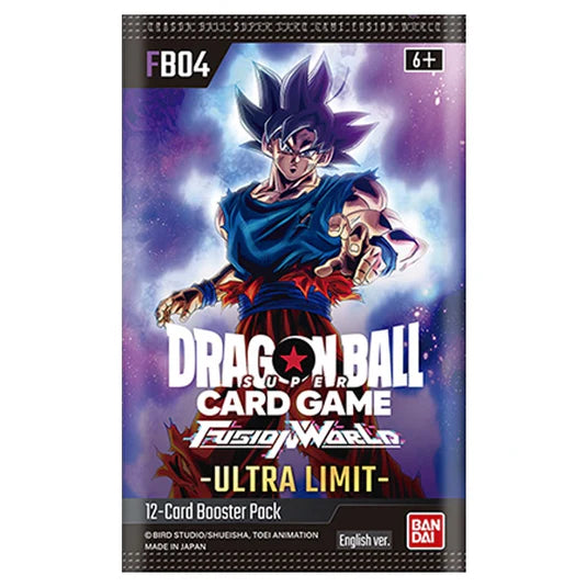 Dragon Ball Z - Fusion World: Ultra Limit (Single Booster Pack) My Store