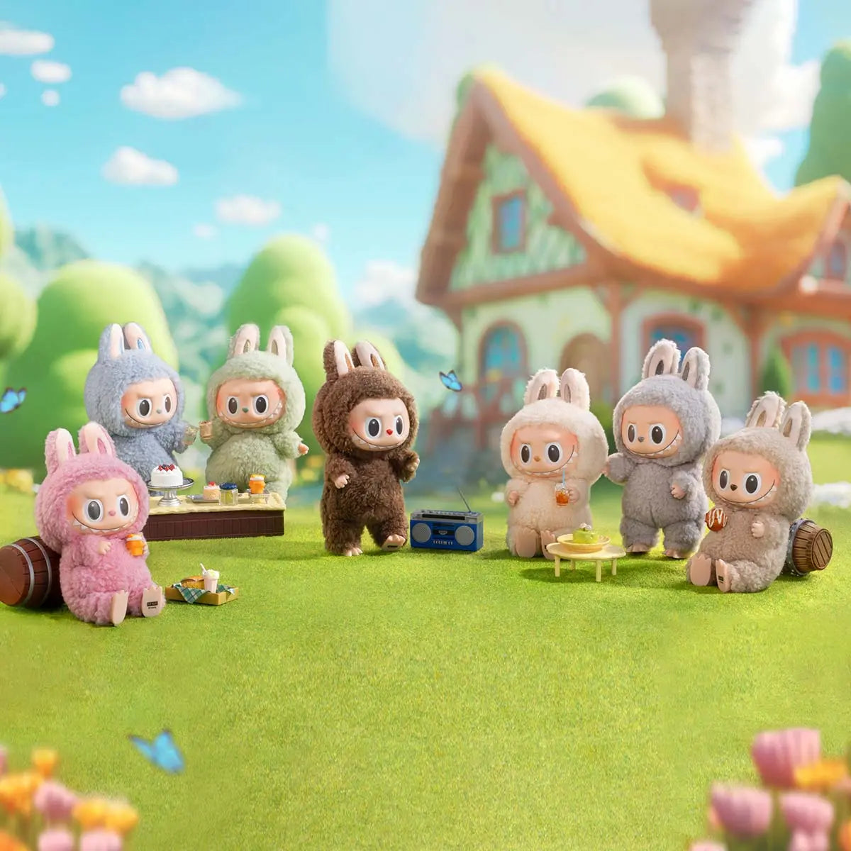 The Monsters: Exciting Macron Labubu Sleek Geek Collectibles