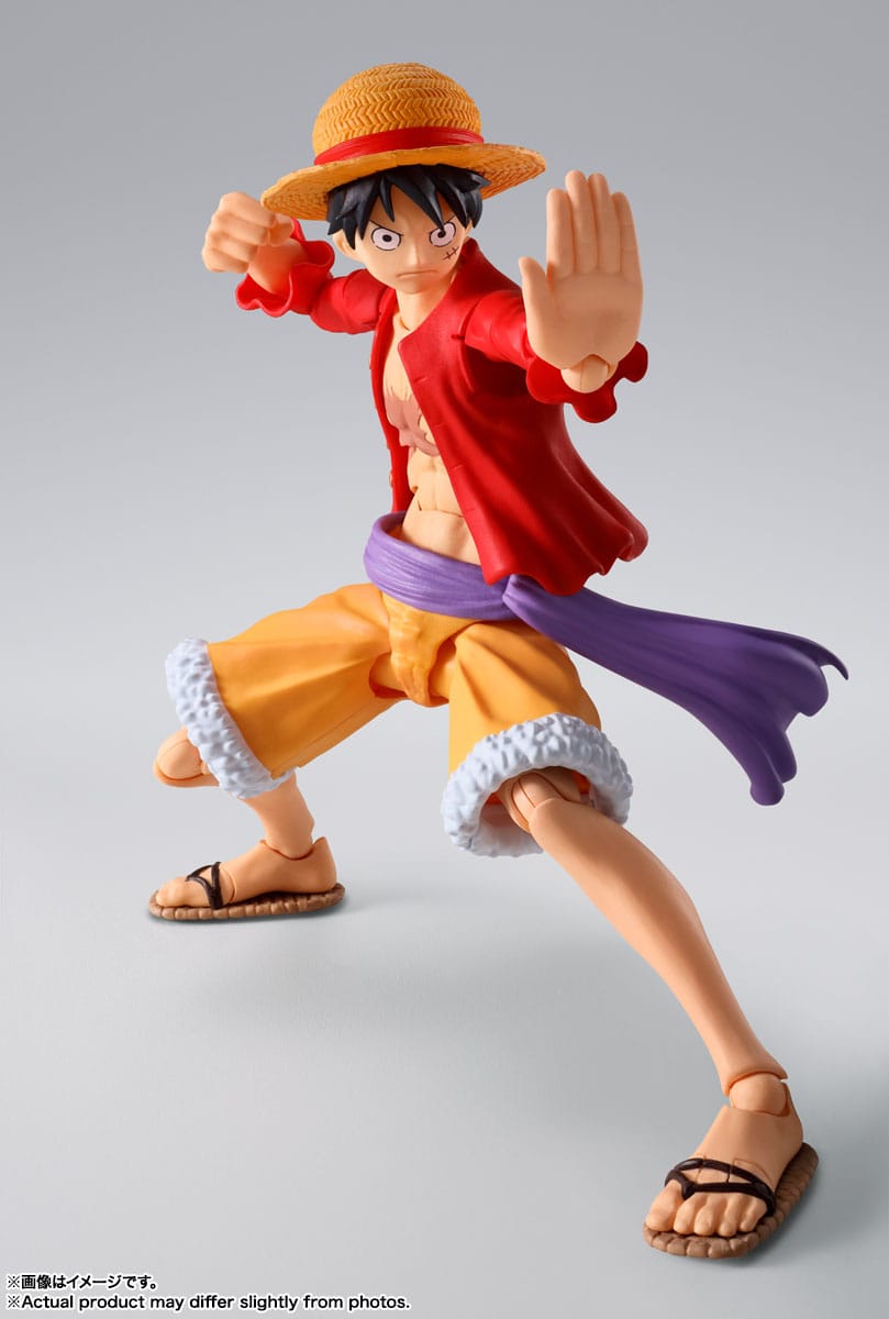 One Piece S.H. Figuarts Action Figure Monkey D. Luffy (The Raid on Onigashima) 14 cm Sleek Geek
