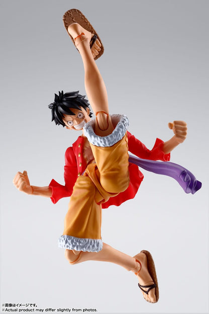 One Piece S.H. Figuarts Action Figure Monkey D. Luffy (The Raid on Onigashima) 14 cm Sleek Geek