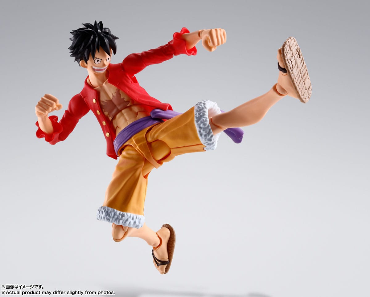 One Piece S.H. Figuarts Action Figure Monkey D. Luffy (The Raid on Onigashima) 14 cm Sleek Geek