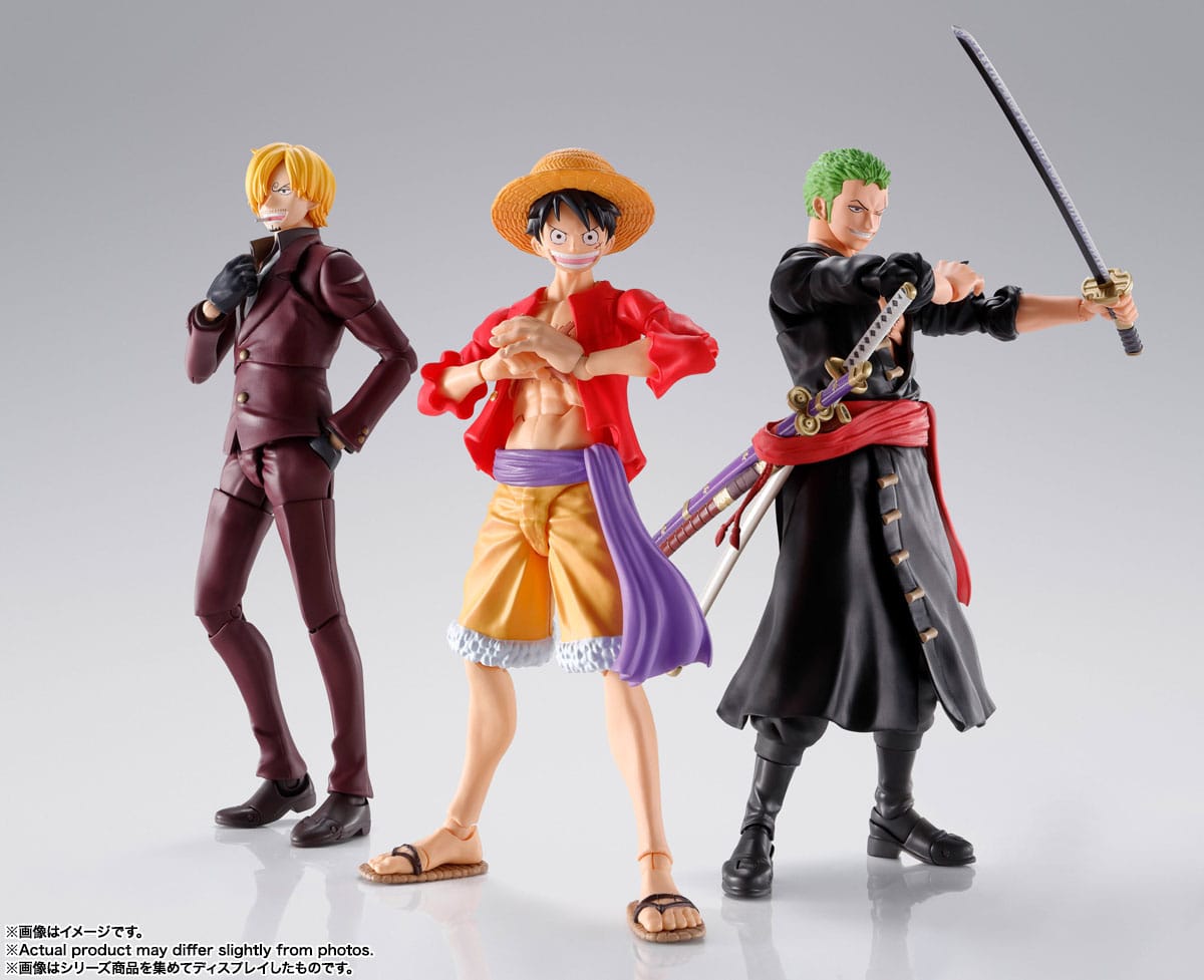 One Piece S.H. Figuarts Action Figure Monkey D. Luffy (The Raid on Onigashima) 14 cm Sleek Geek