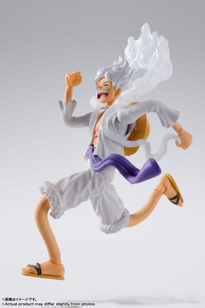 One Piece S.H. Figuarts Action Figure Monkey D. Luffy Gear 5 Sleek Geek Collectibles