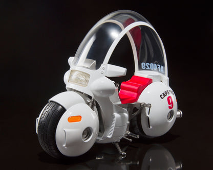 Dragon Ball S.H. Figuarts Vehicle with Figure Bulma's Motorcycle Hoipoi Capsule No. 9 17 cm Sleek Geek