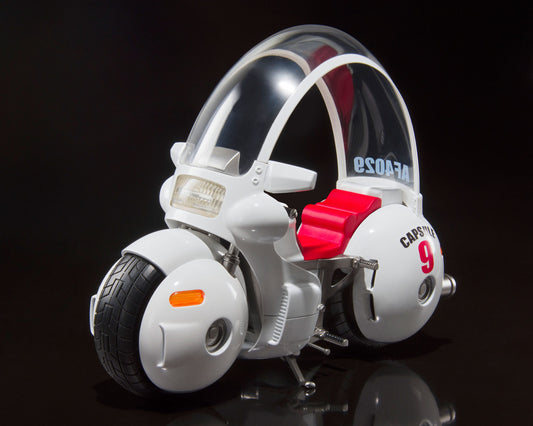 Dragon Ball S.H. Figuarts Vehicle with Figure Bulma's Motorcycle Hoipoi Capsule No. 9 17 cm Sleek Geek