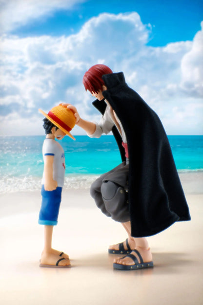 One Piece S.H. Figuarts 2-Pack Shanks & Monkey D. Luffy Childhood Ver. Sleek Geek