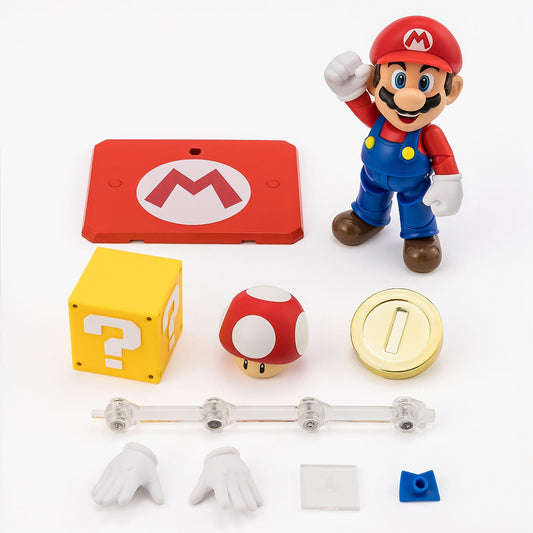 Super Mario S.H. Figuarts Action Figure Mario 10 cm Sleek Geek