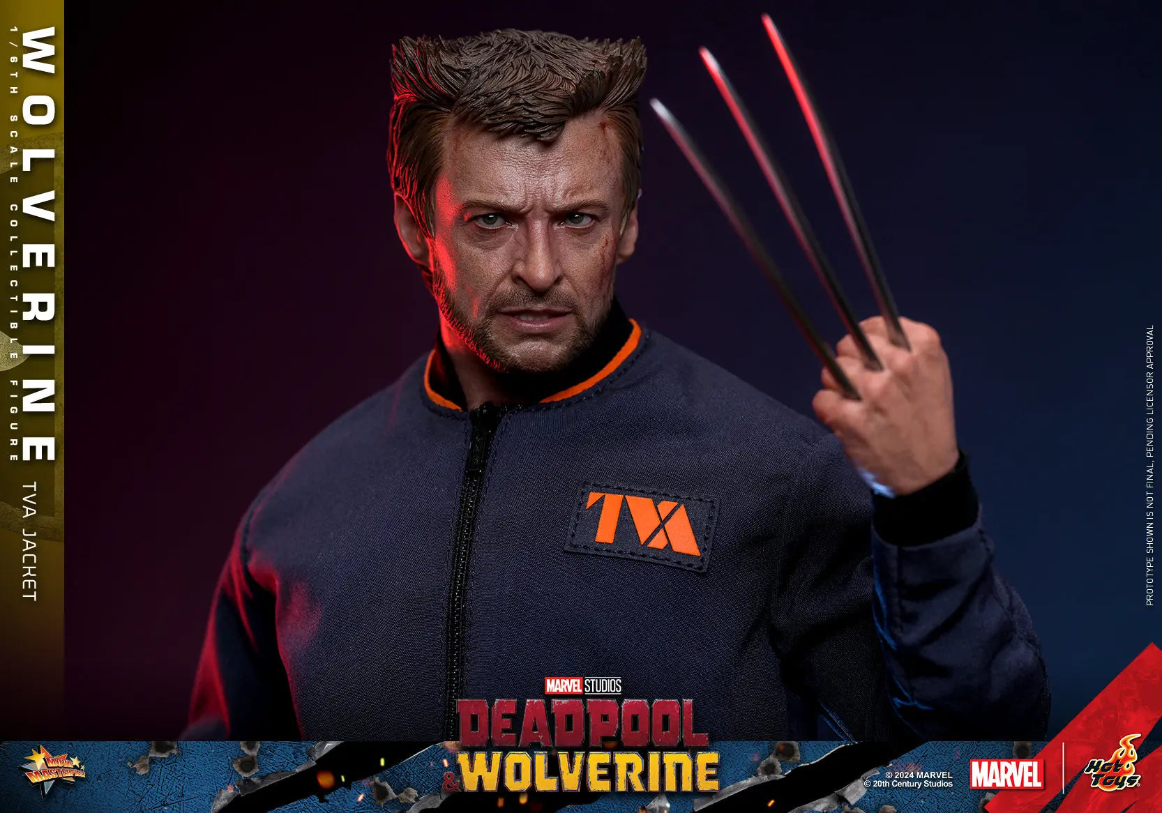 Hot Toys 1/6 Wolverine TVA Jacket - Deadpool & Wolverine Sleek Geek Collectibles