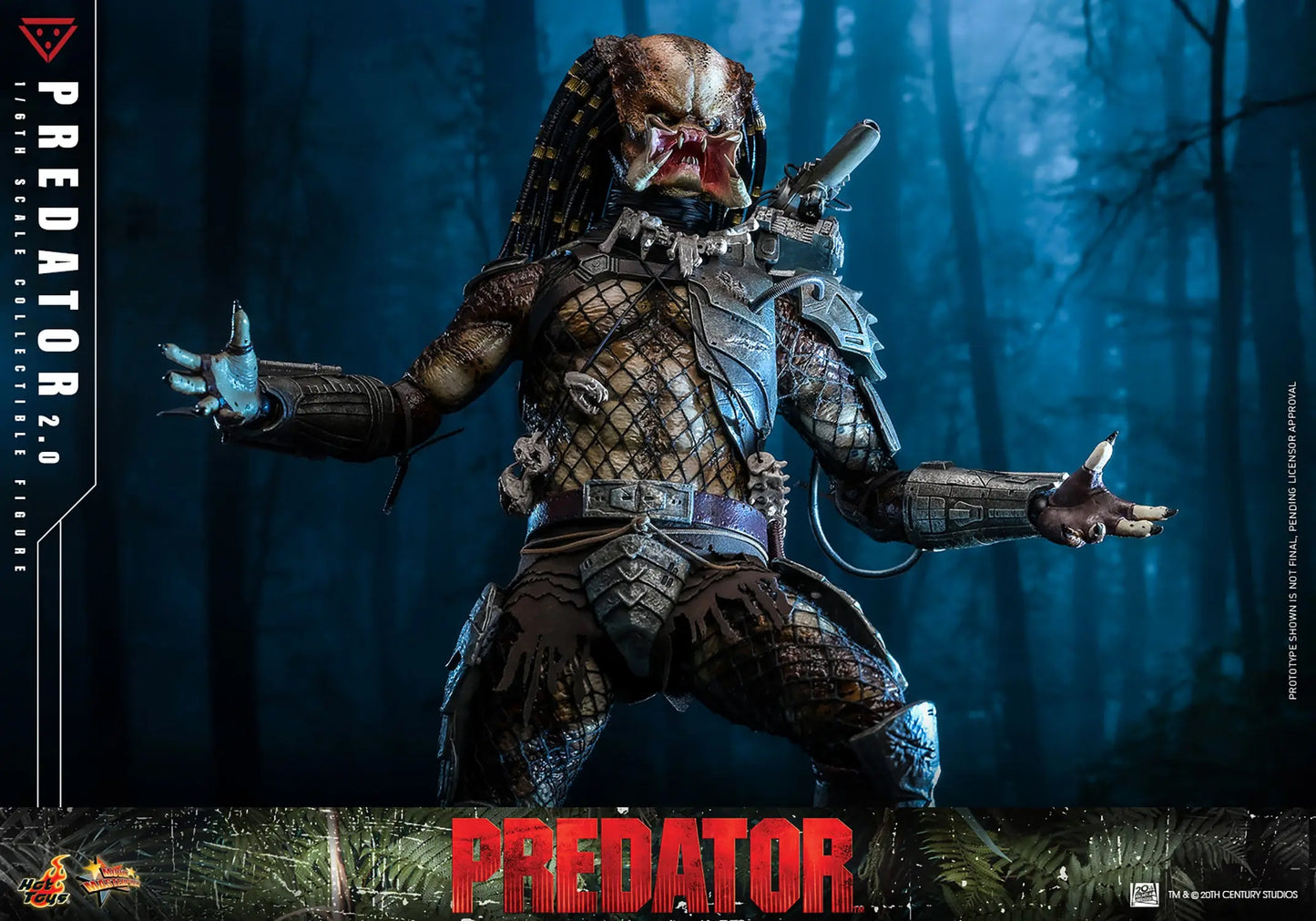 Hot Toys 1/6 Predator 2.0 - Predator Sleek Geek Collectibles