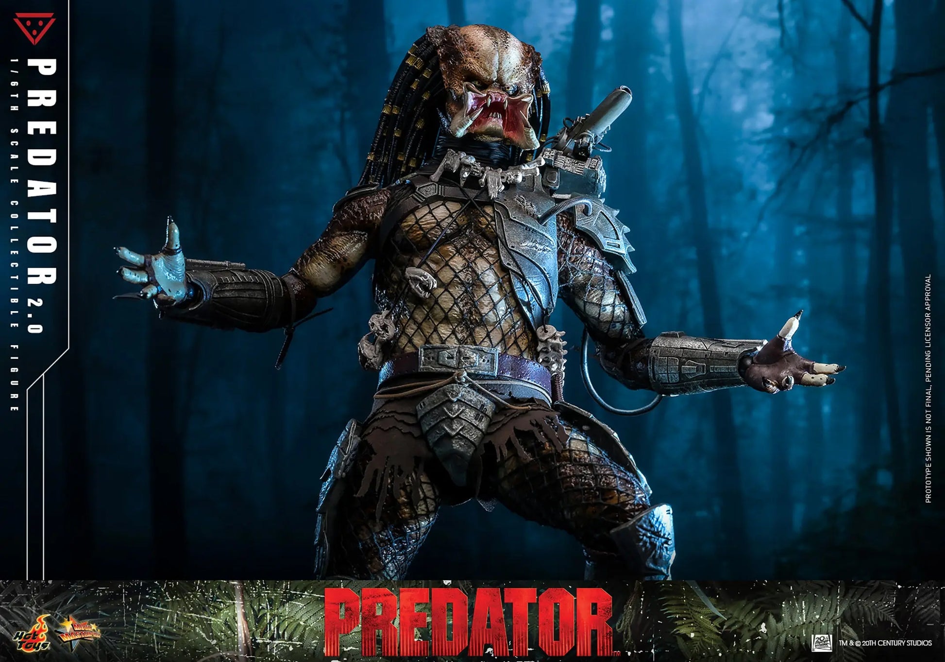 Hot Toys 1/6 Predator 2.0 - Predator Sleek Geek Collectibles