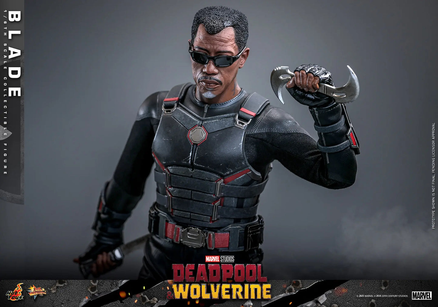 Hot Toys 1/6 Blade - Deadpool & Wolverine Sleek Geek Collectibles