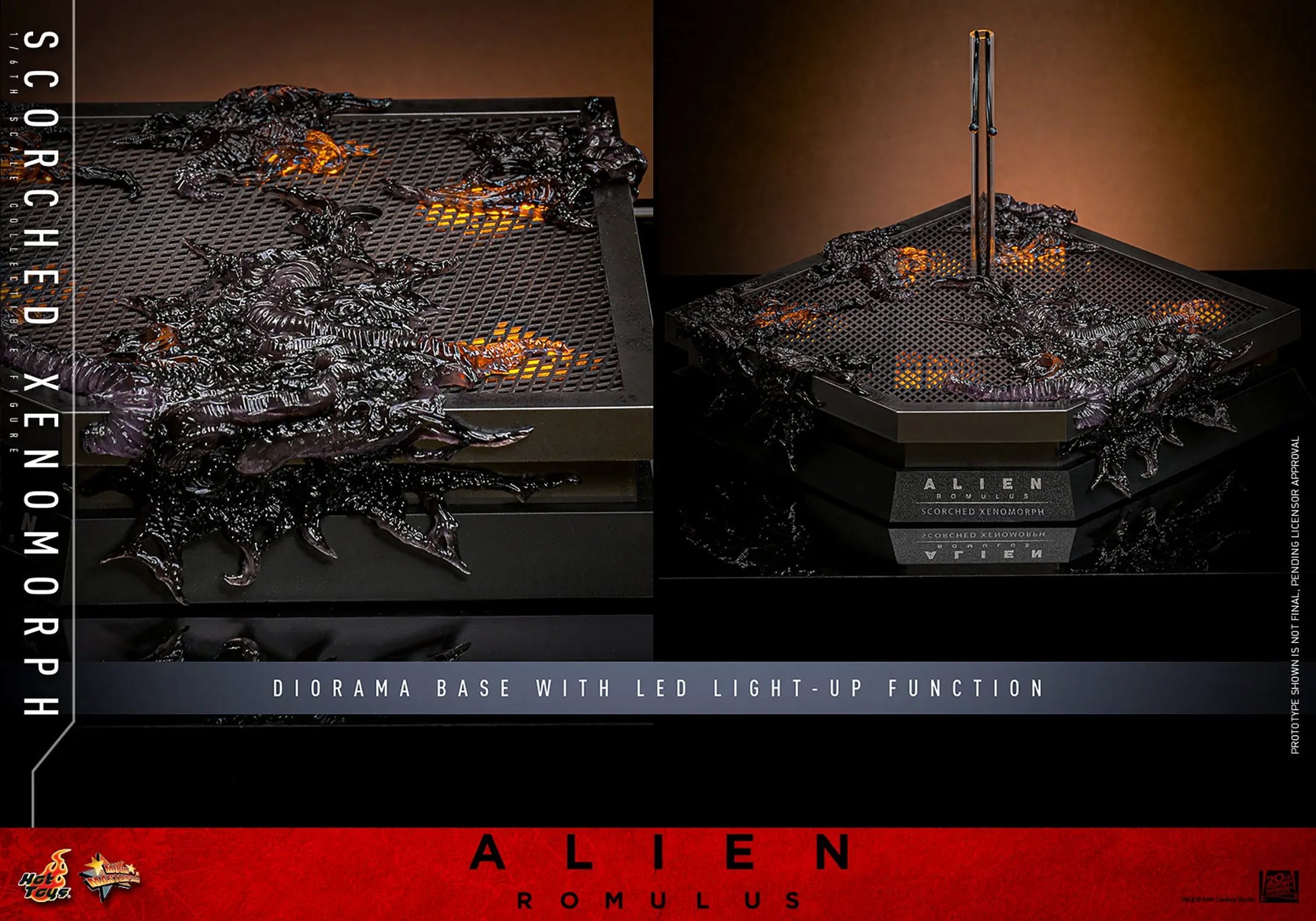 Hot Toys 1/6 Scorched Xenomorph - Alien Romulus Sleek Geek Collectibles