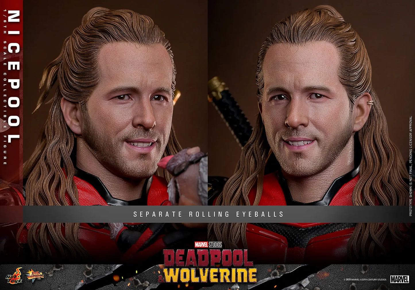 Hot Toys 1/6 Nicepool - Deadpool & Wolverine Sleek Geek Collectibles