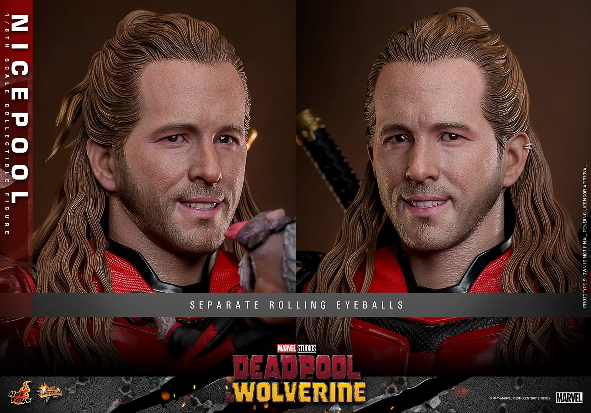 Hot Toys 1/6 Nicepool - Deadpool & Wolverine Sleek Geek Collectibles