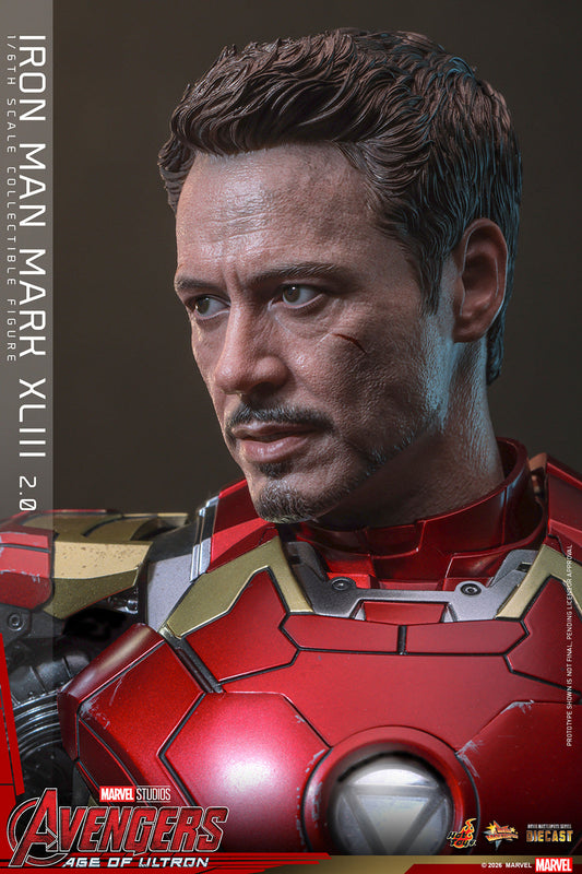 Hot Toys 1/6 Iron Man Mark XLIII (2.0) Sleek Geek Collectibles