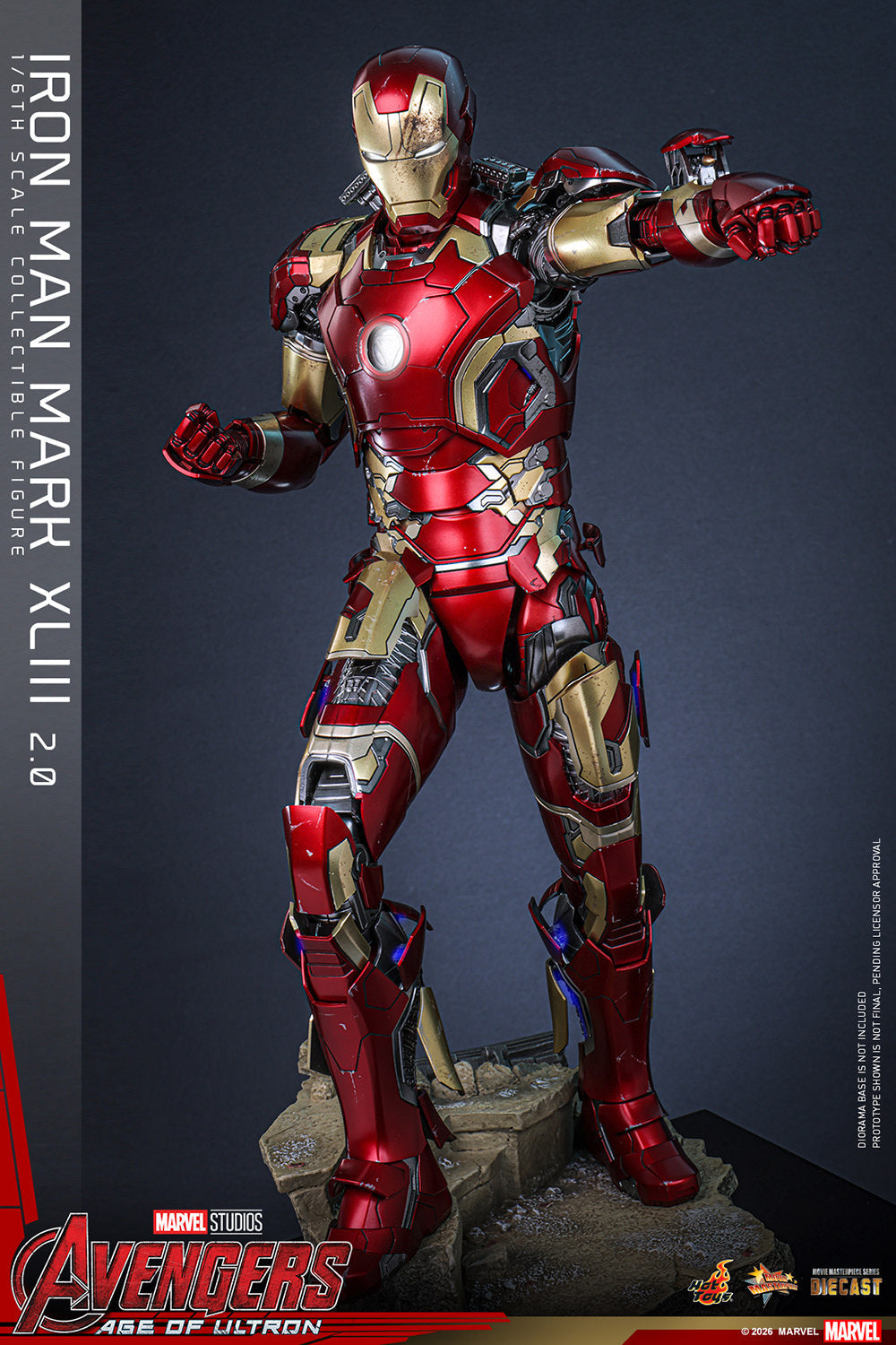 Hot Toys 1/6 Iron Man Mark XLIII (2.0) Sleek Geek Collectibles