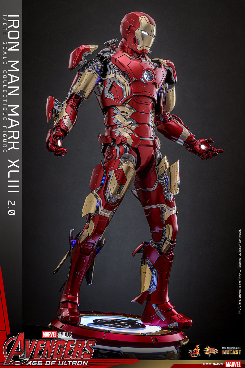 Hot Toys 1/6 Iron Man Mark XLIII (2.0) Sleek Geek Collectibles