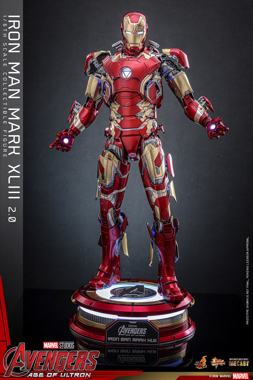Hot Toys 1/6 Iron Man Mark XLIII (2.0) Sleek Geek Collectibles
