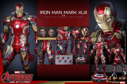 Hot Toys 1/6 Iron Man Mark XLIII (2.0) Sleek Geek Collectibles