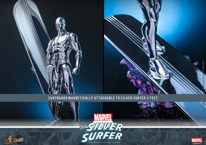 Hot Toys 1/6 Silver Surfer Sleek Geek Collectibles