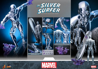 Hot Toys 1/6 Silver Surfer Sleek Geek Collectibles