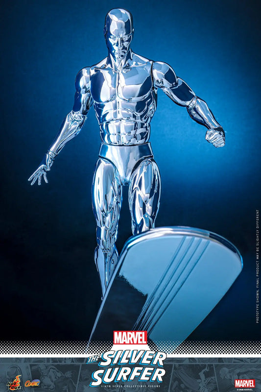 Hot Toys 1/6 Silver Surfer Sleek Geek Collectibles