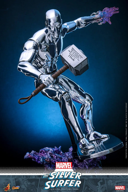 Hot Toys 1/6 Silver Surfer Sleek Geek Collectibles