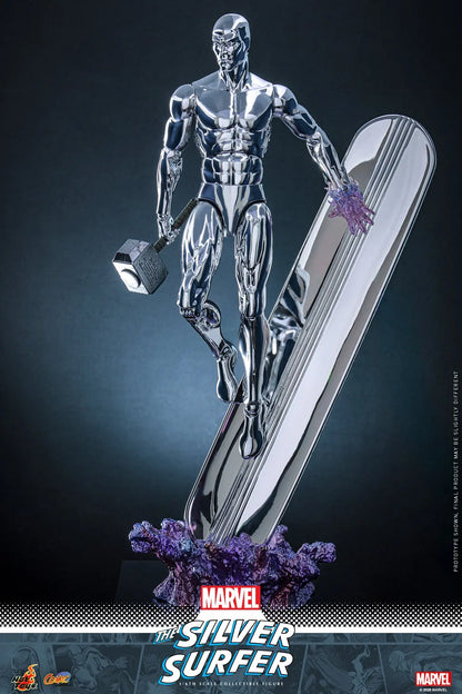 Hot Toys 1/6 Silver Surfer Sleek Geek Collectibles