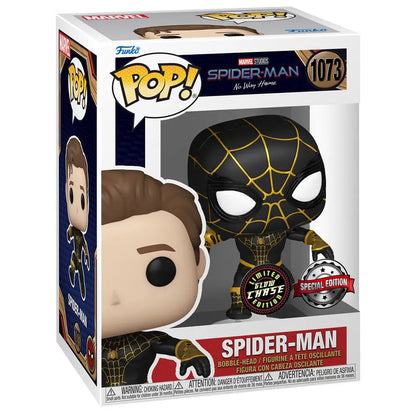 Funko Pop: No Way Home Spider-Man #1073 (Chase Exclusive) Sleek Geek