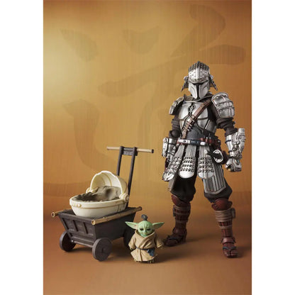 Star Wars S.H. Figuarts Ronin Mandalorian Beskar Armor & Grogu Sleek Geek
