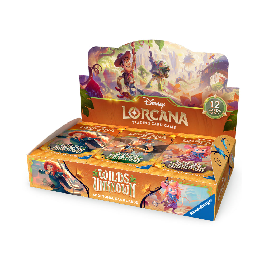 Disney Lorcana TCG Wilds Unknown Booster Display (24 Packs) Sleek Geek Collectibles