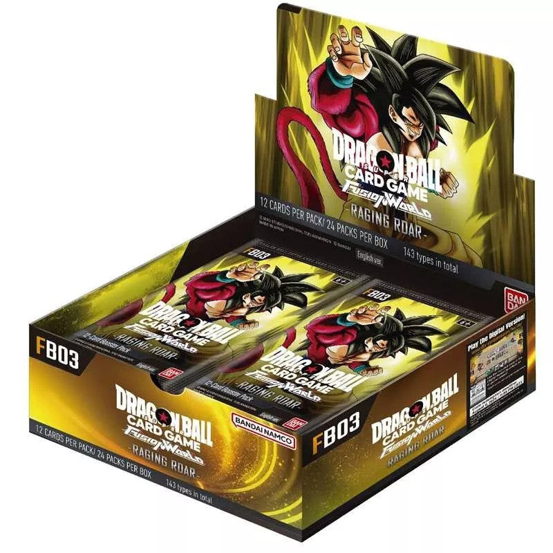 Dragon Ball - Fusion World: Raging Roar Booster Box (24 Packs) My Store