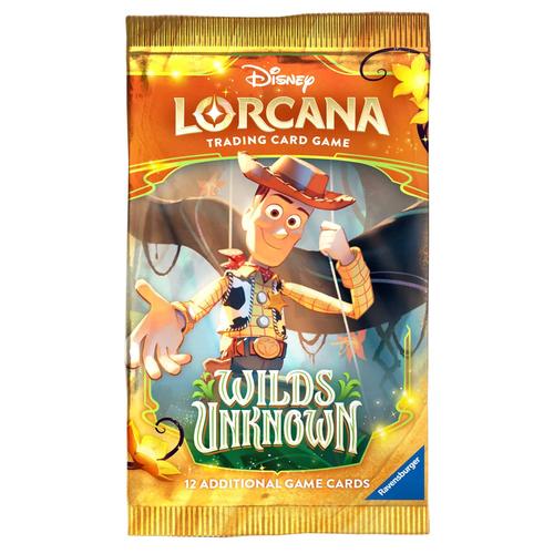 Disney Lorcana TCG Wilds Unknown Booster Pack Sleek Geek Collectibles