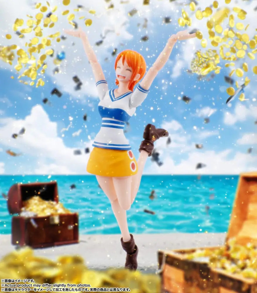 One Piece S.H. Figuarts Nami Romance Dawn Sleek Geek