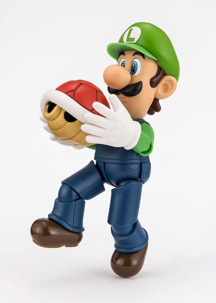 Super Mario S.H. Figuarts Action Figure Luigi 11 cm Sleek Geek