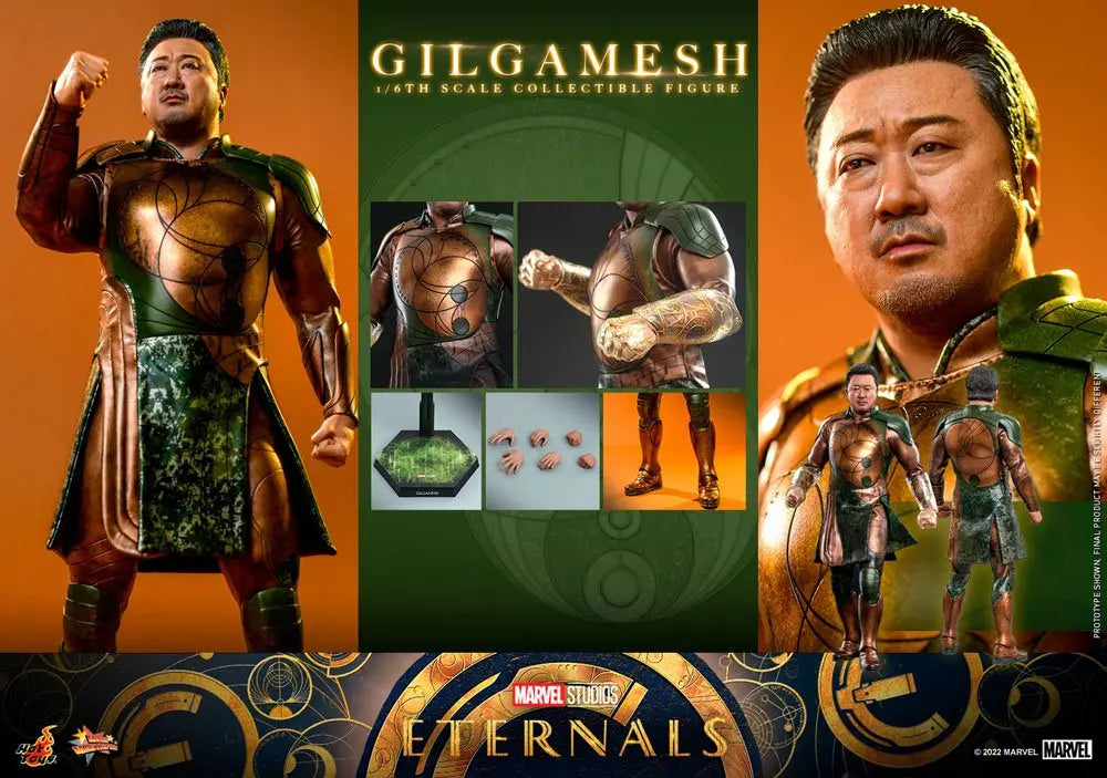 Hot Toys Eternals Movie Masterpiece Action Figure 1/6 Gilgamesh Sleek Geek Collectibles