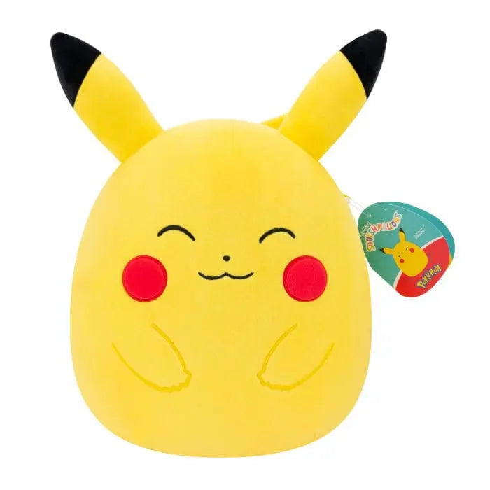 Pokémon Squishmallows Plush Figure Happy Pikachu 25cm My Store